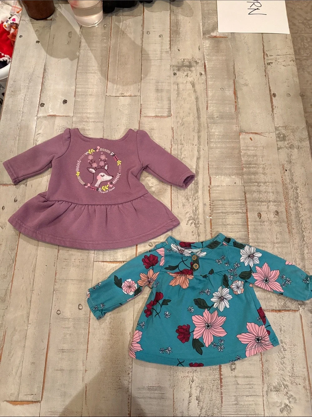 Carter’s 6 Piece Newborn Baby Girl Bundle